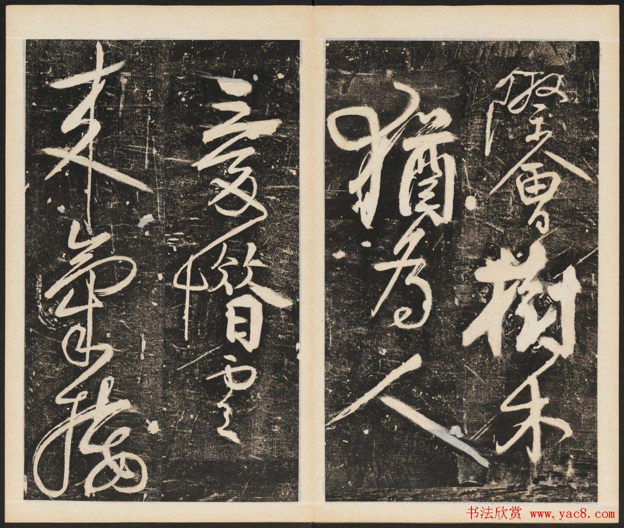 任詢草書書法欣賞杜甫古柏行