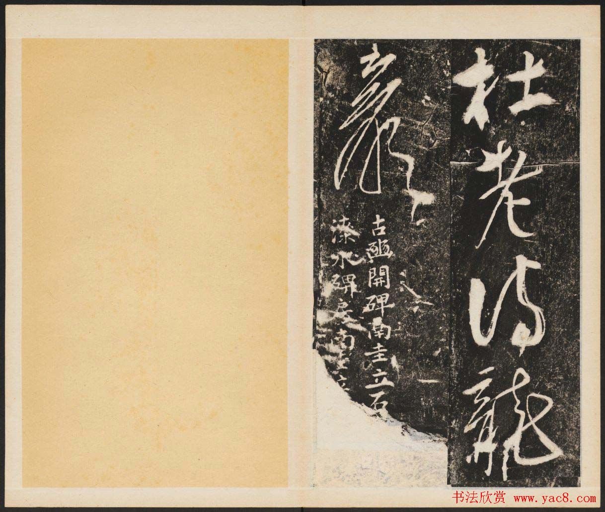 任詢草書書法欣賞杜甫古柏行