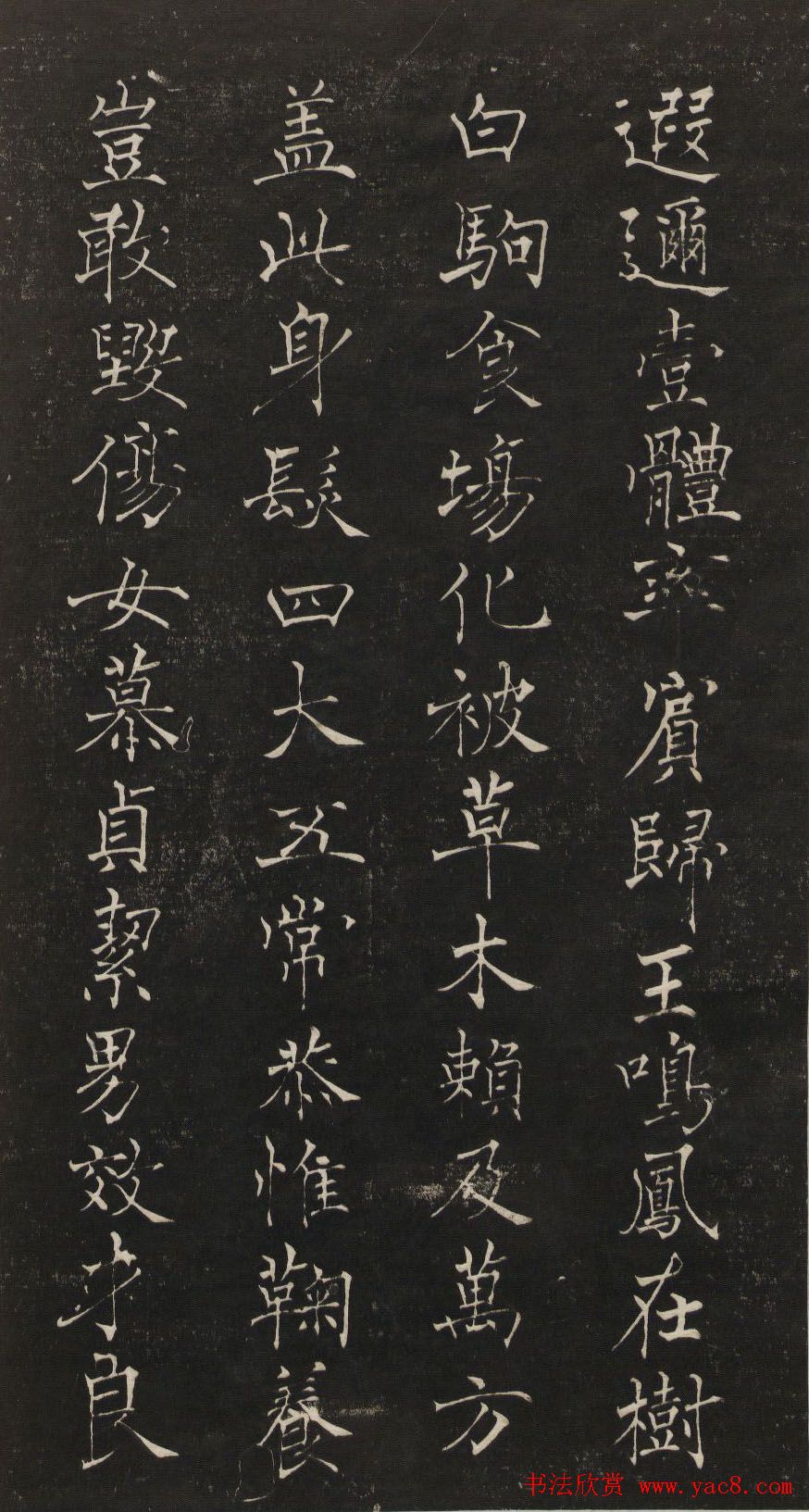 莲池书院法帖第一册《褚遂良千字文》