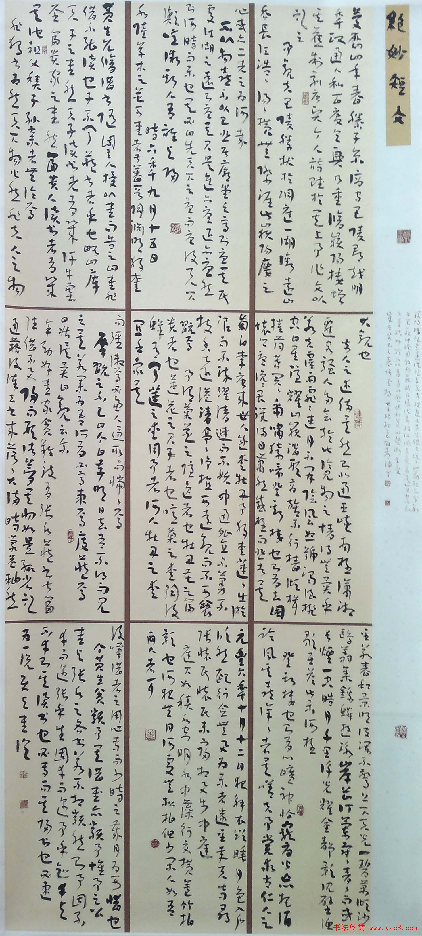 首届钟繇奖全国书法展章草作品欣赏