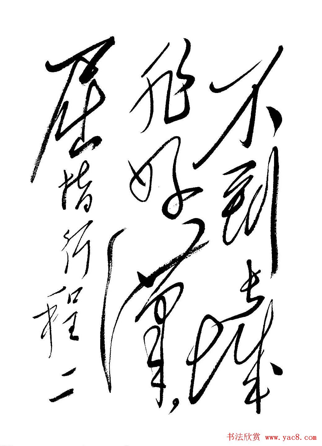 毛体书法欣赏《毛主席诗词墨迹》