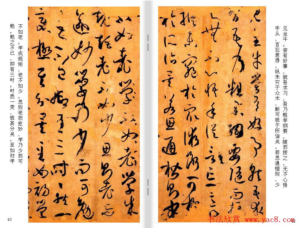 高清草书范本_孙过庭《书谱》全文今译