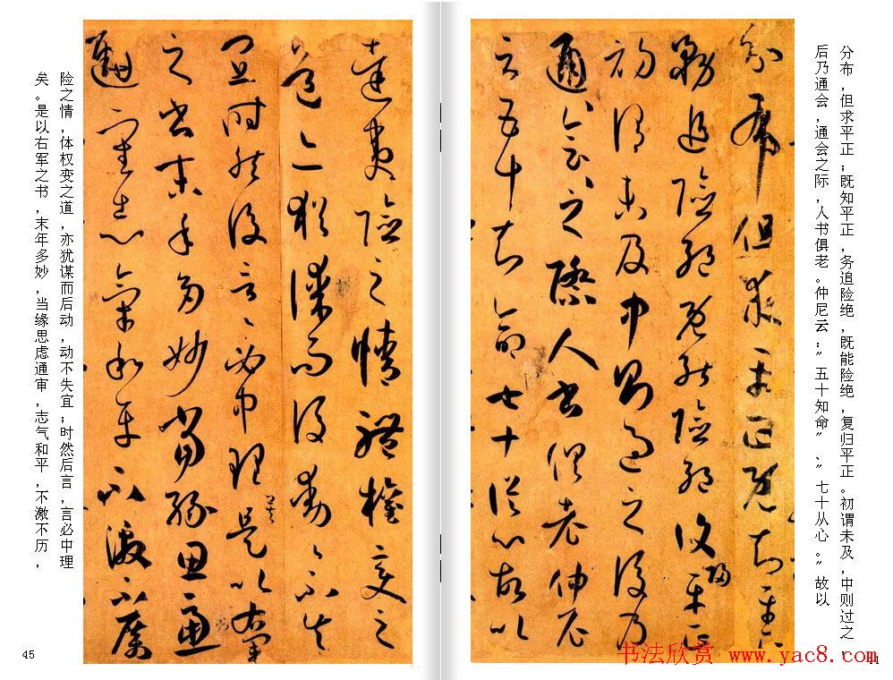 高清草书范本_孙过庭《书谱》全文今译