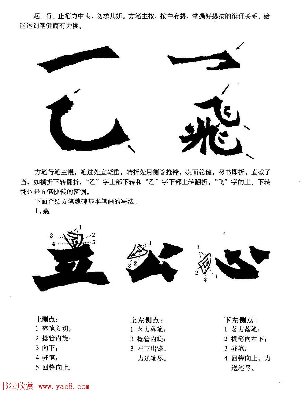 图文教材_怎样写魏碑与怎样临习张猛龙碑