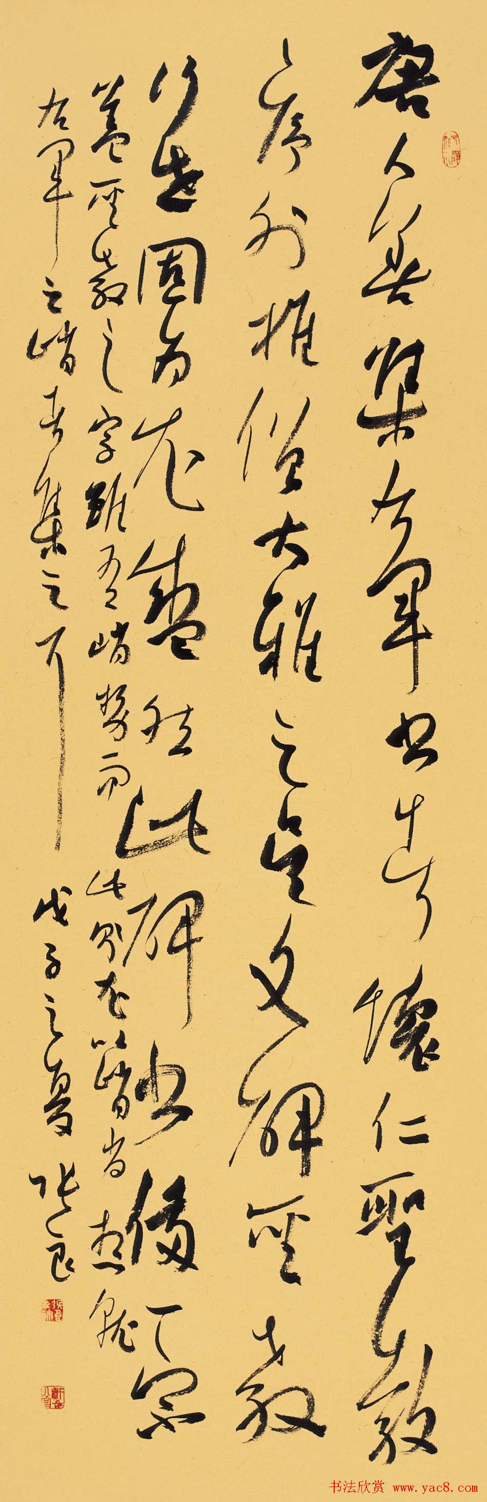 信步堂张良毛笔书法作品欣赏60幅