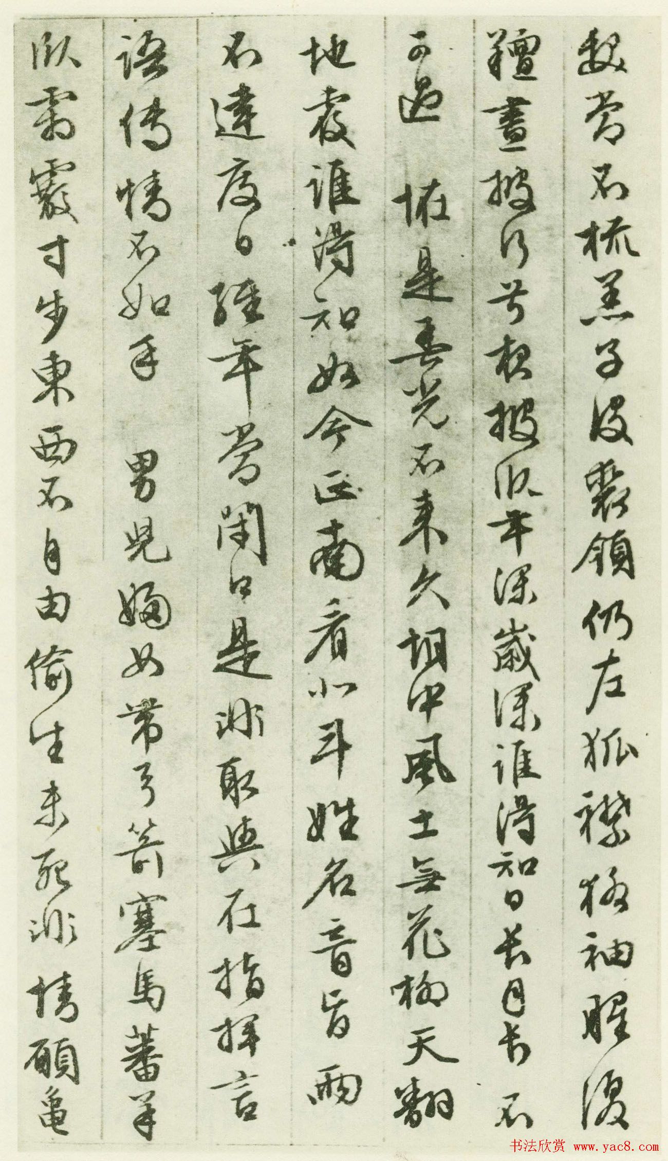 文徵明行草书法作品欣赏《胡笳十八拍》