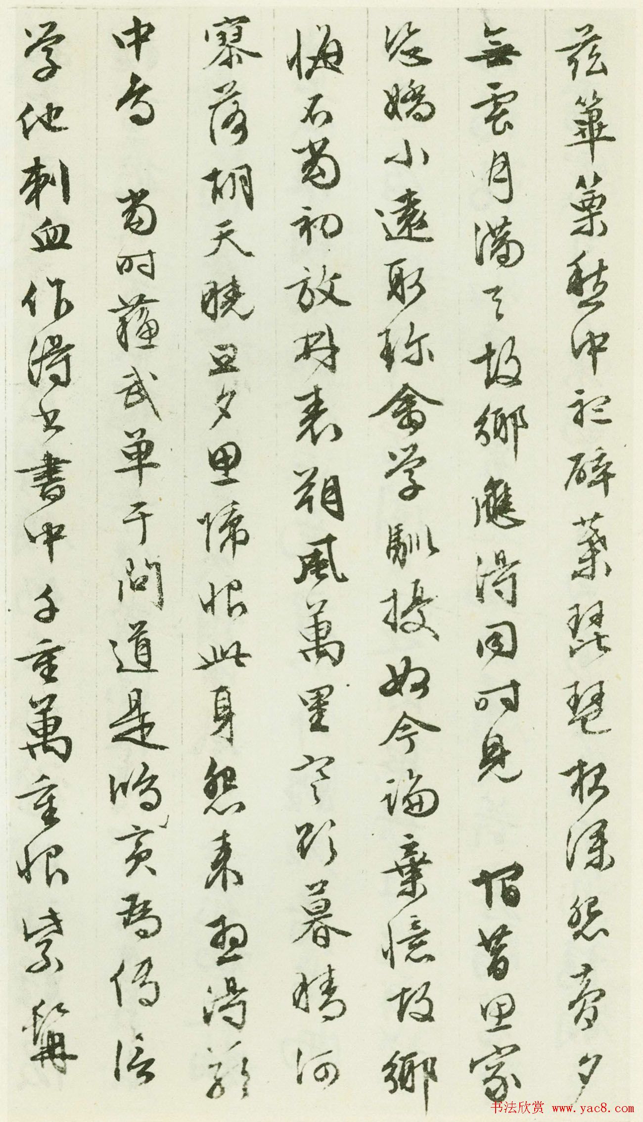 文徵明行草书法作品欣赏《胡笳十八拍》