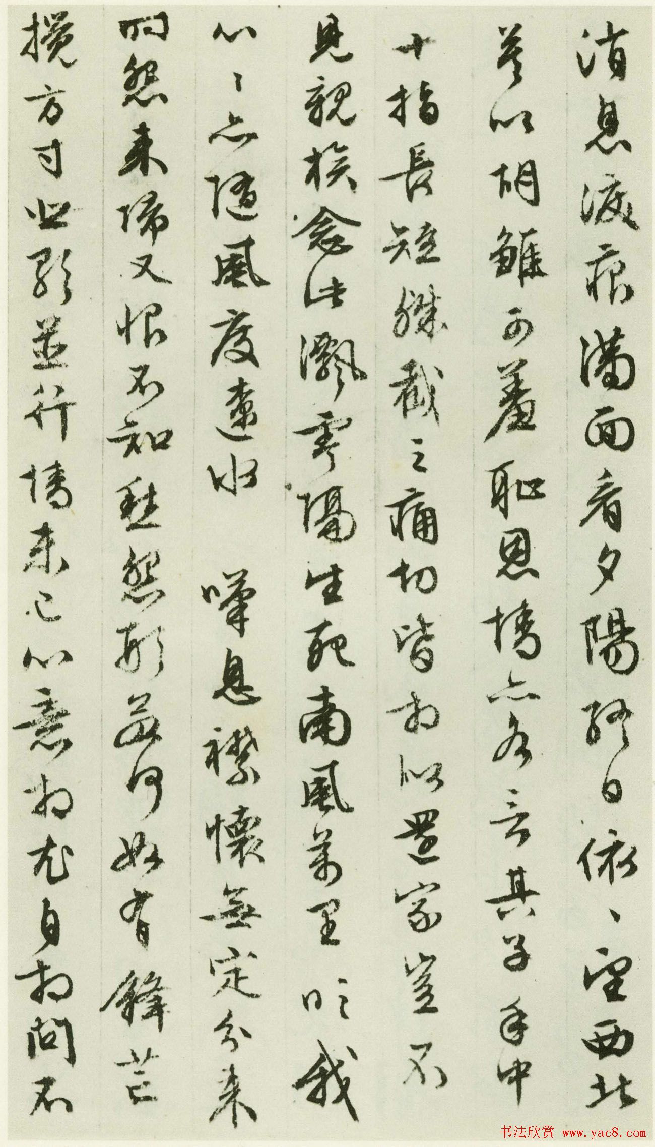 文徵明行草书法作品欣赏《胡笳十八拍》