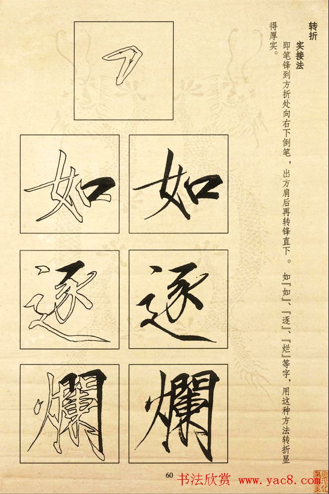 书法教程《宋徽宗瘦金体及其笔法》