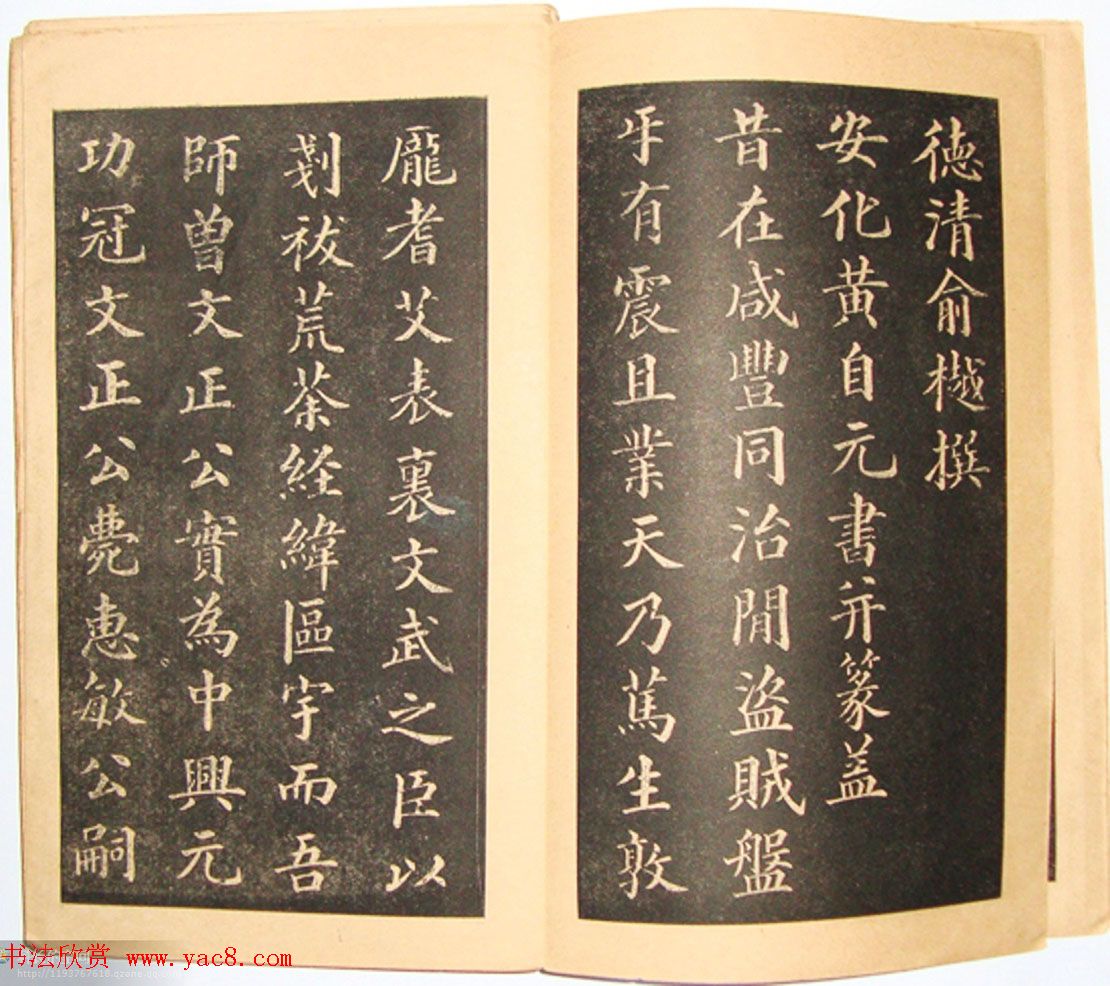 黄自元书法书籍《曾公墓志铭》