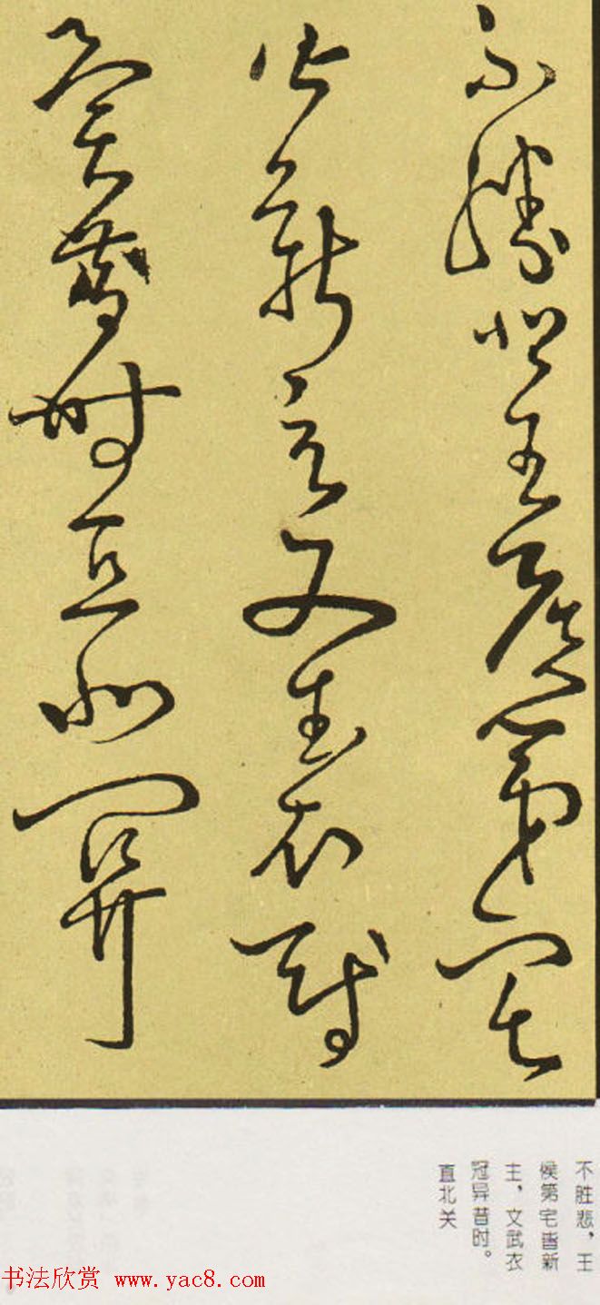 唐怀素草书欣赏《秋兴八首》两种