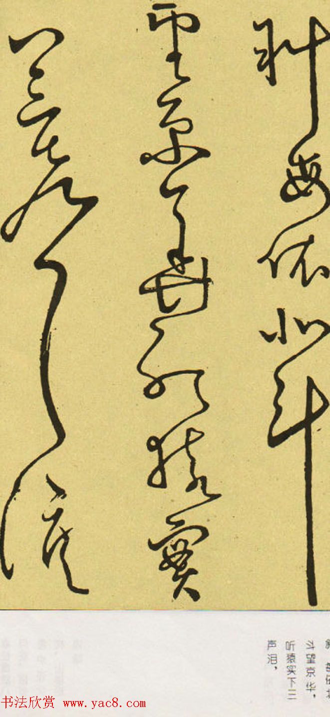 唐怀素草书欣赏《秋兴八首》两种