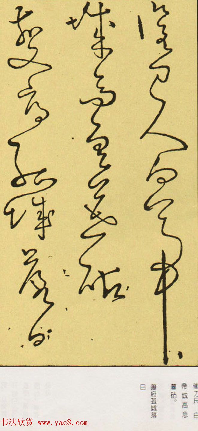 唐怀素草书欣赏《秋兴八首》两种