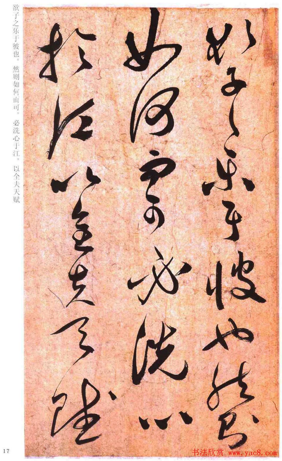 祝允明草书书法赏析《云江记》