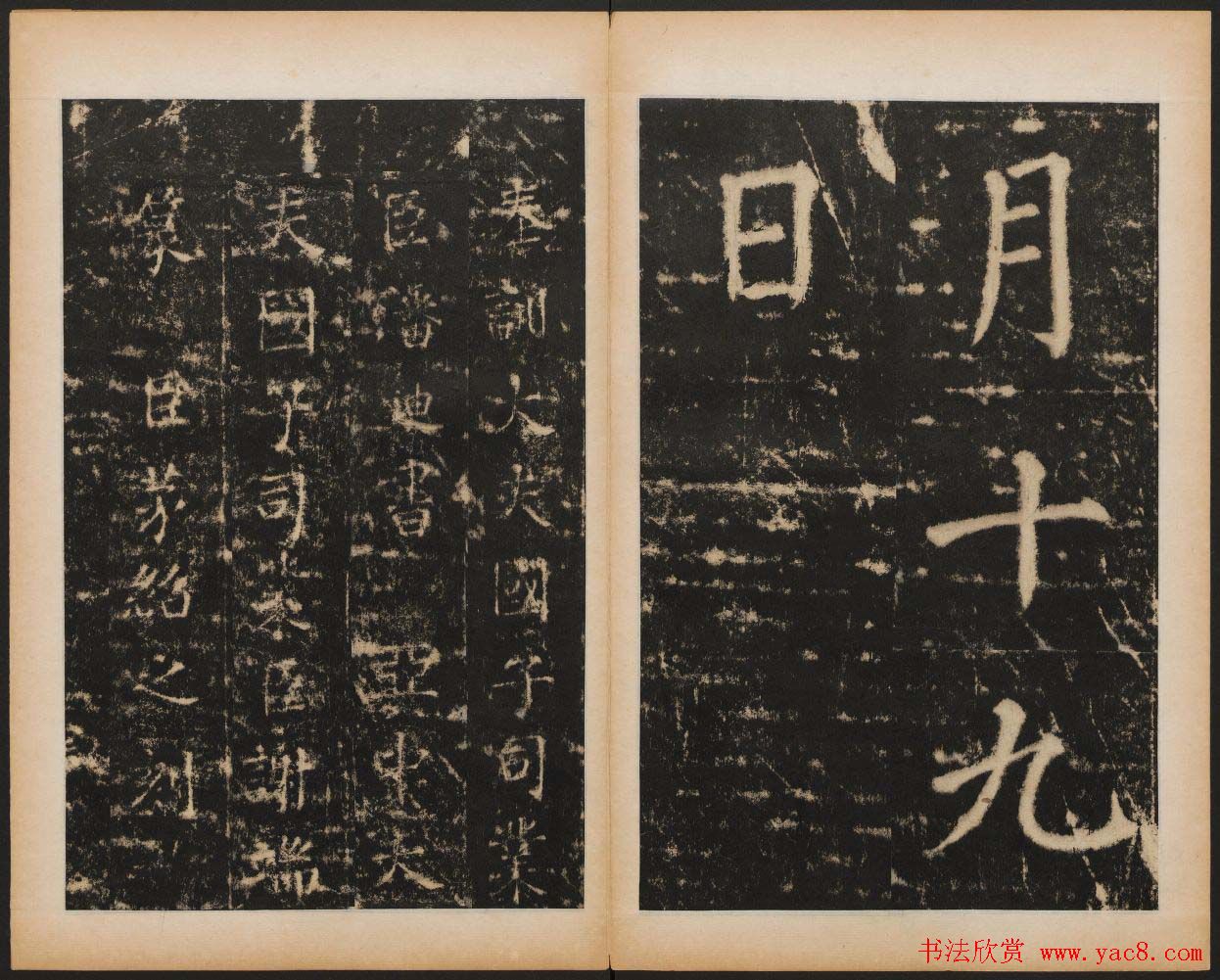 元代书法碑帖欣赏《大成至圣文宣王追封碑》