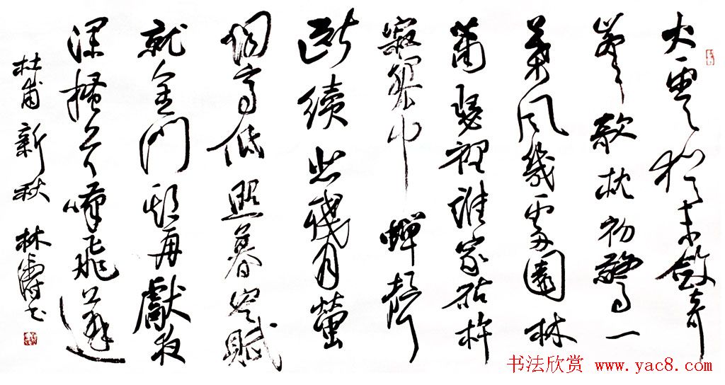 甘肃书协秘书长林涛行草书欣赏