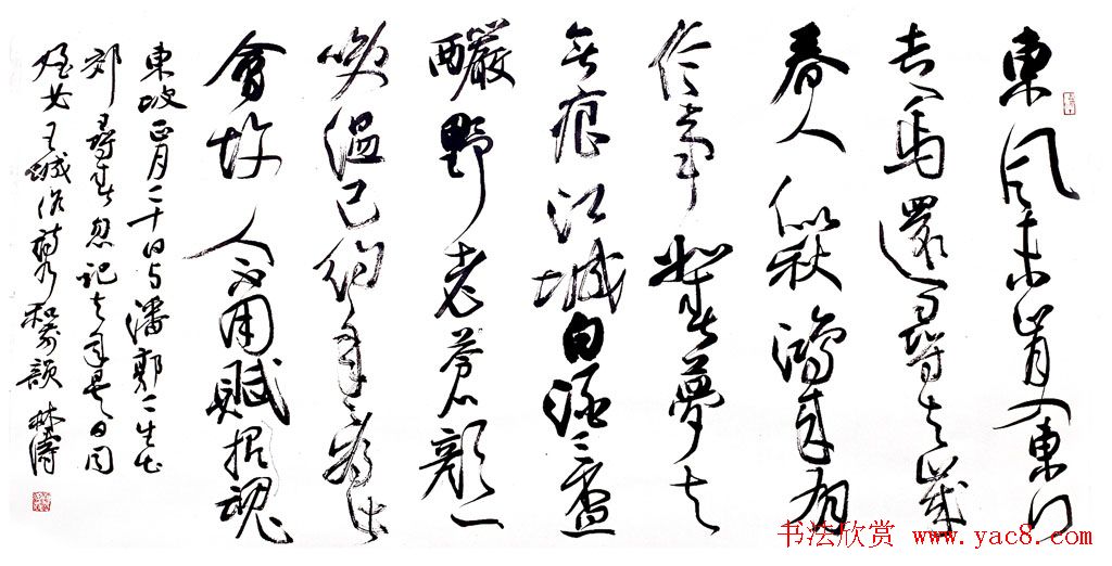 甘肃书协秘书长林涛行草书欣赏