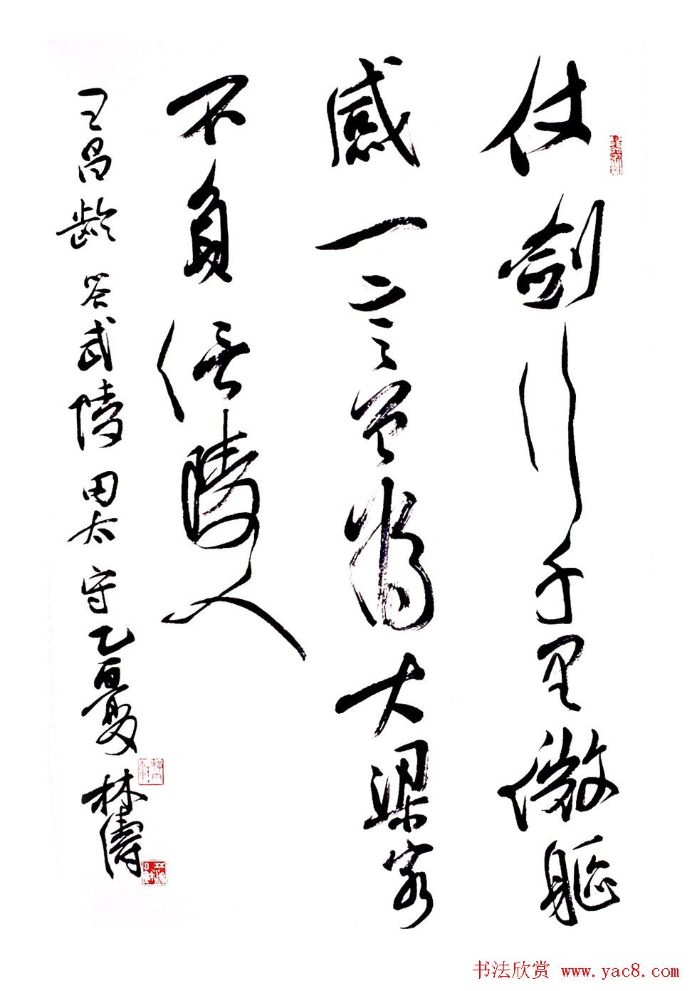 甘肃书协秘书长林涛行草书欣赏