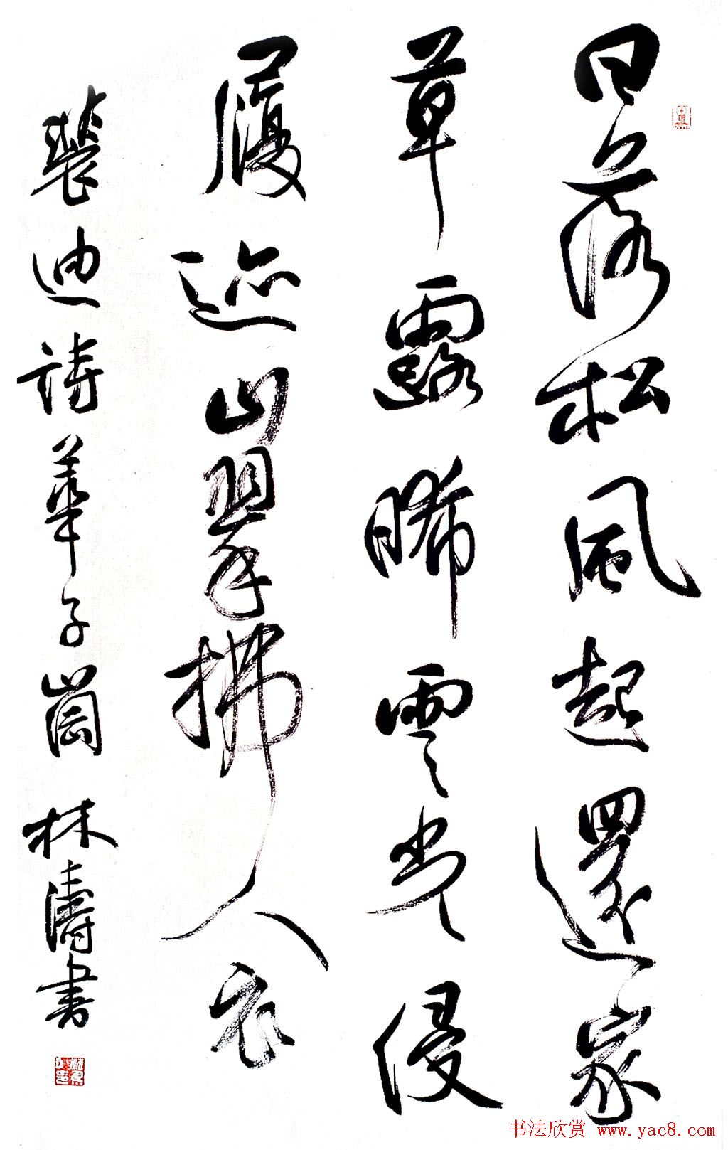 甘肃书协秘书长林涛行草书欣赏