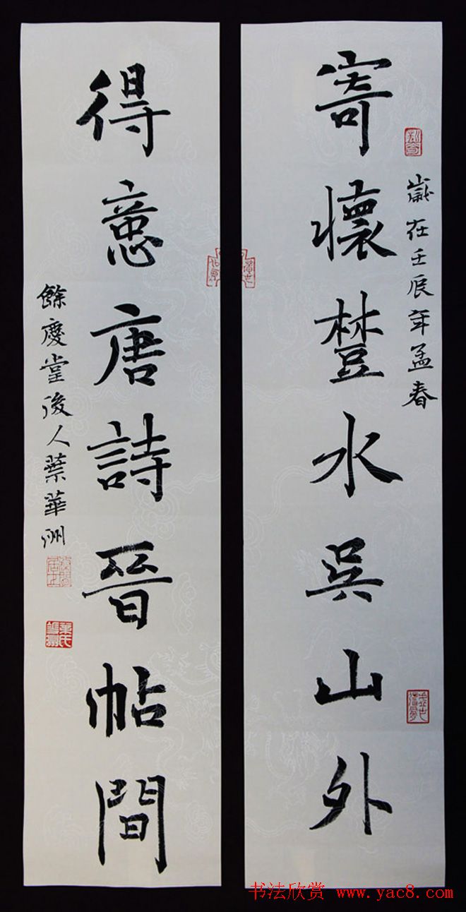 江苏叶华洲书法作品欣赏