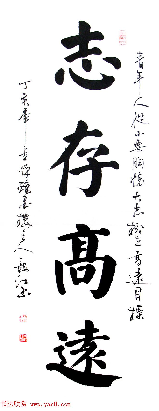 书法专辑:志存高远书法图片欣赏