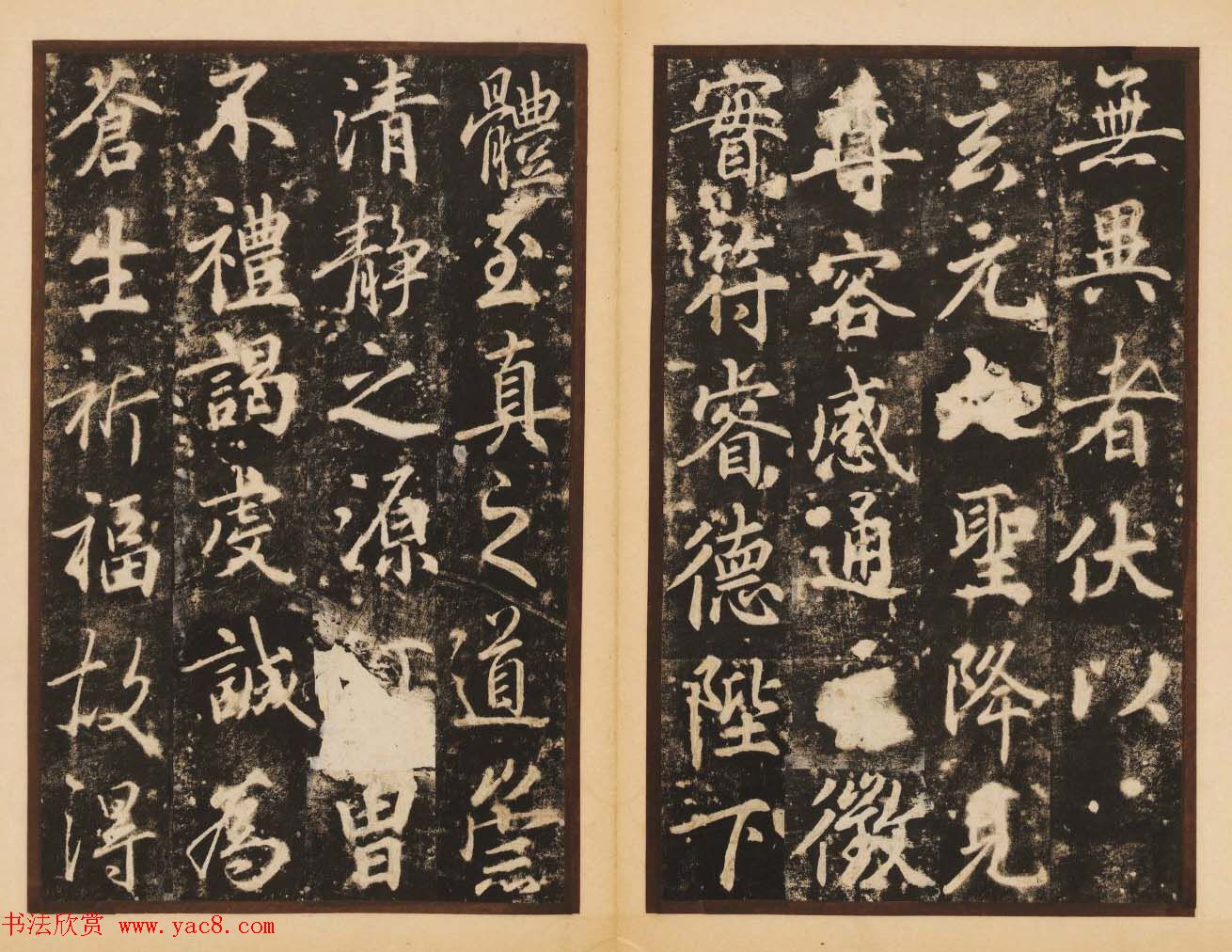 唐代著名书法家苏灵芝行书梦真容碑