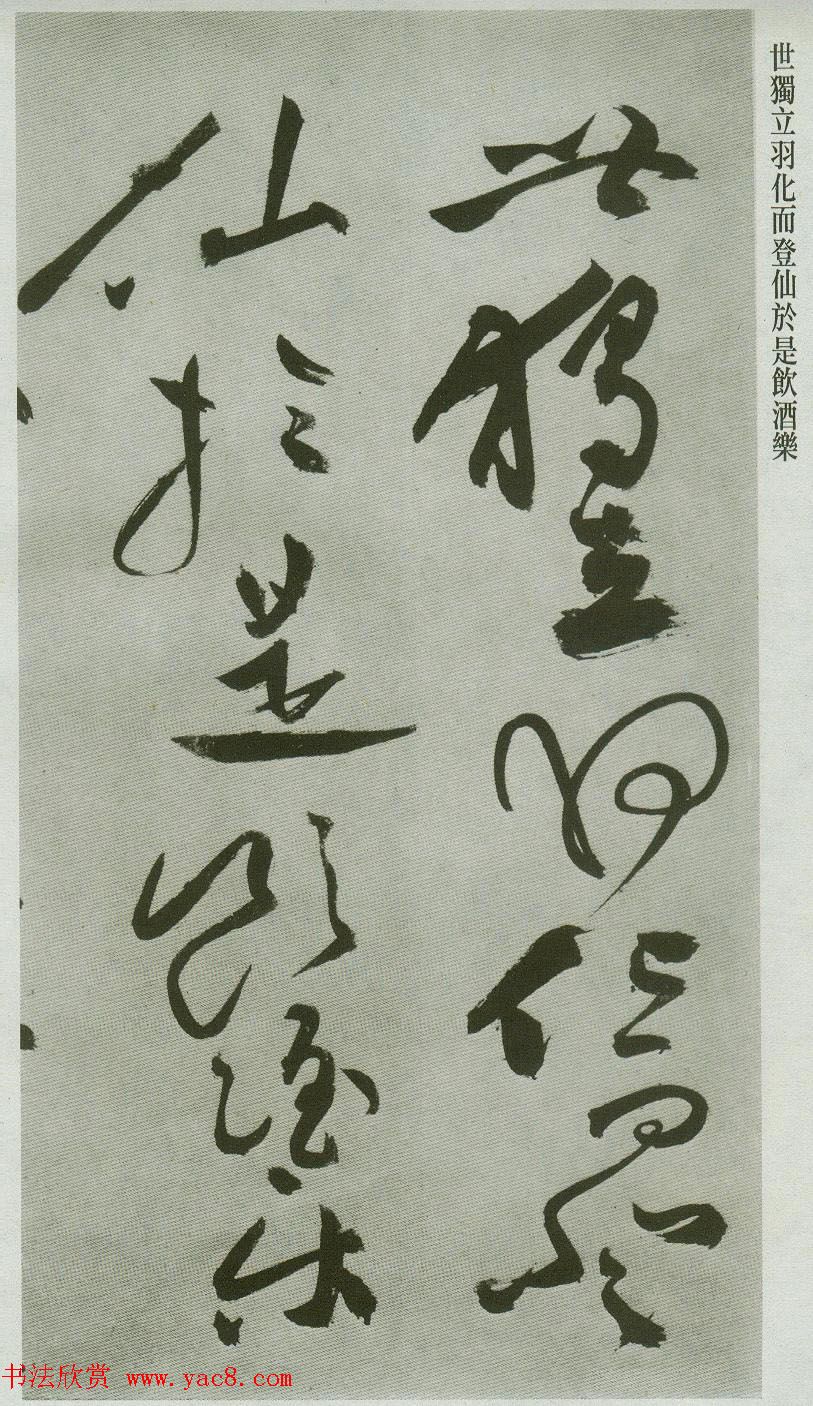 祝允明草书字帖欣赏《前赤壁赋》