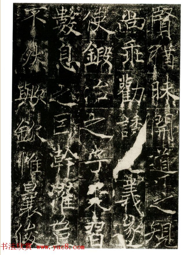 瘦金书之祖薛稷楷书欣赏《信行禅师碑》