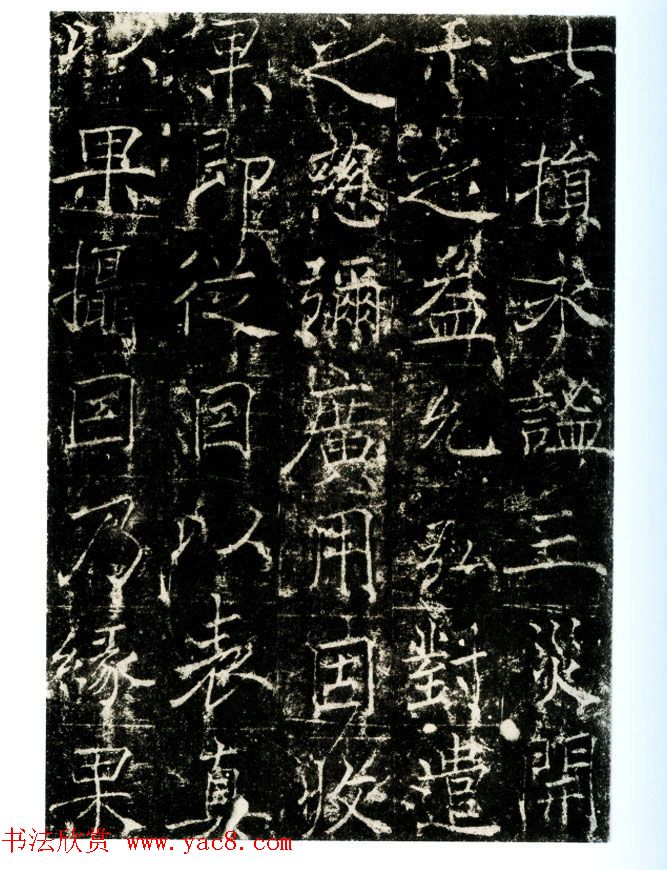 瘦金书之祖薛稷楷书欣赏《信行禅师碑》