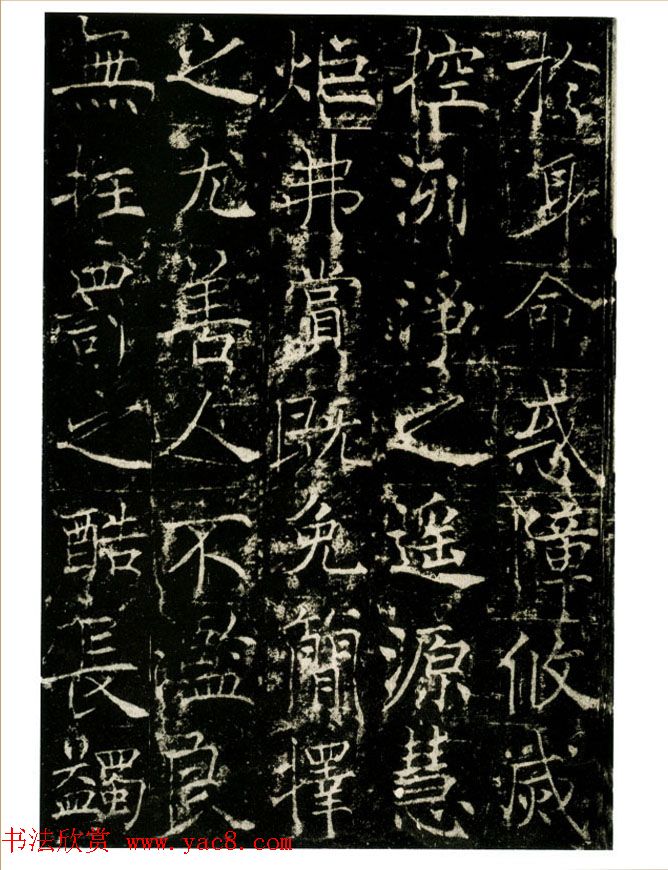 瘦金书之祖薛稷楷书欣赏《信行禅师碑》