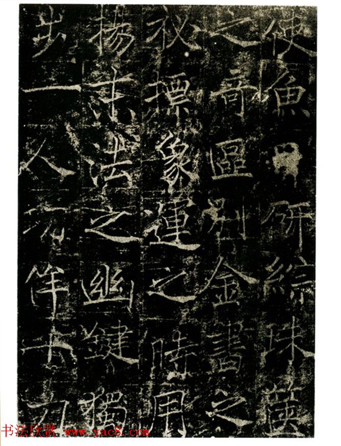 瘦金书之祖薛稷楷书欣赏《信行禅师碑》