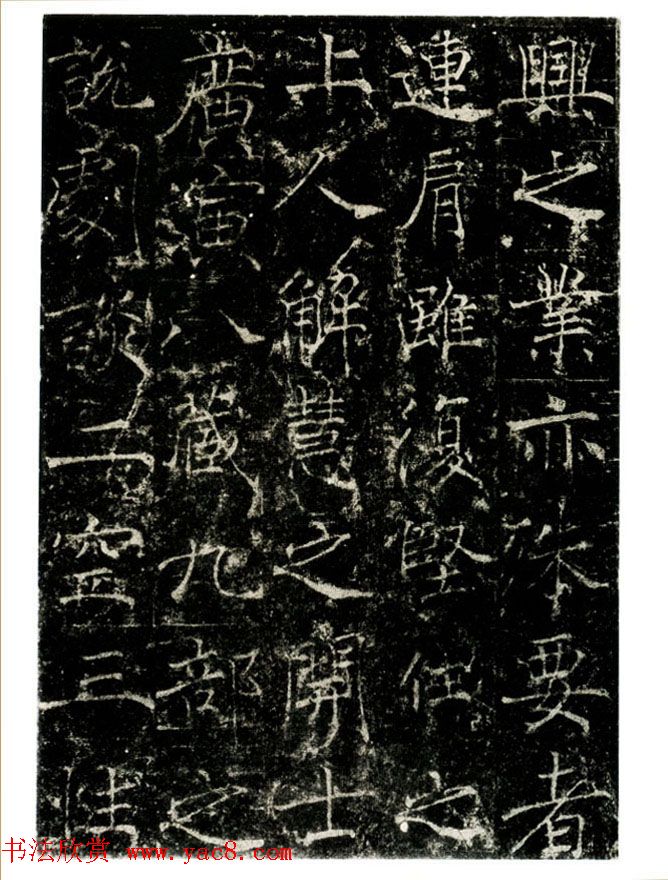 瘦金书之祖薛稷楷书欣赏《信行禅师碑》