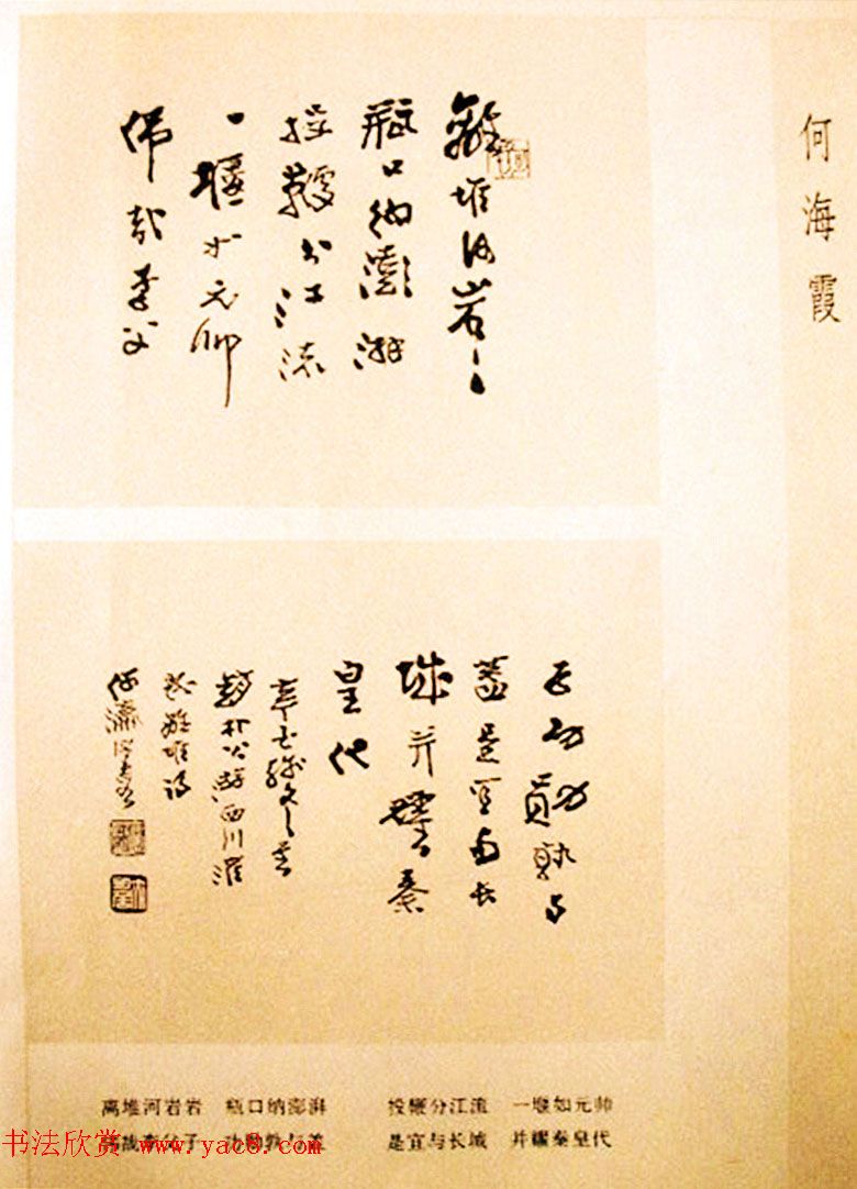 名家书法作品集《中国当代书法大观》