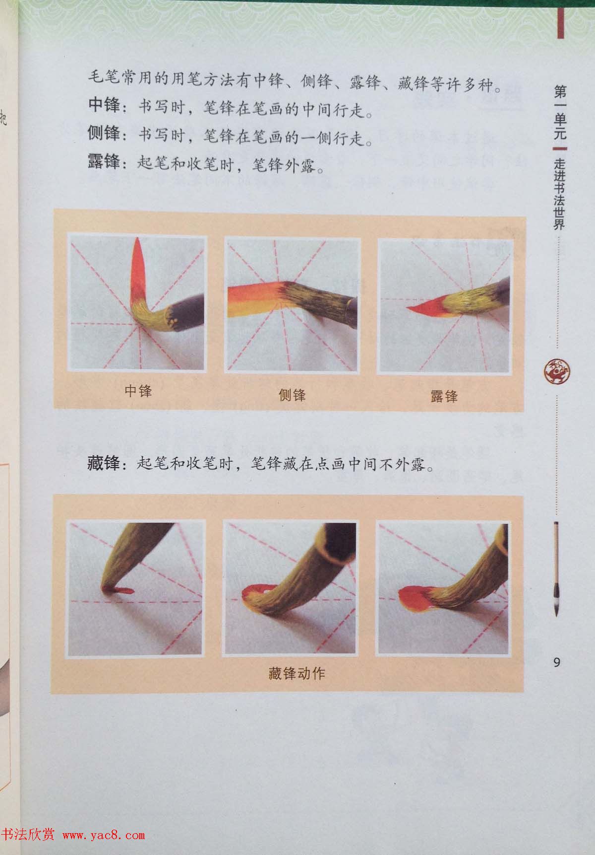 中小学书法教材《书法练习指导三年级上册》