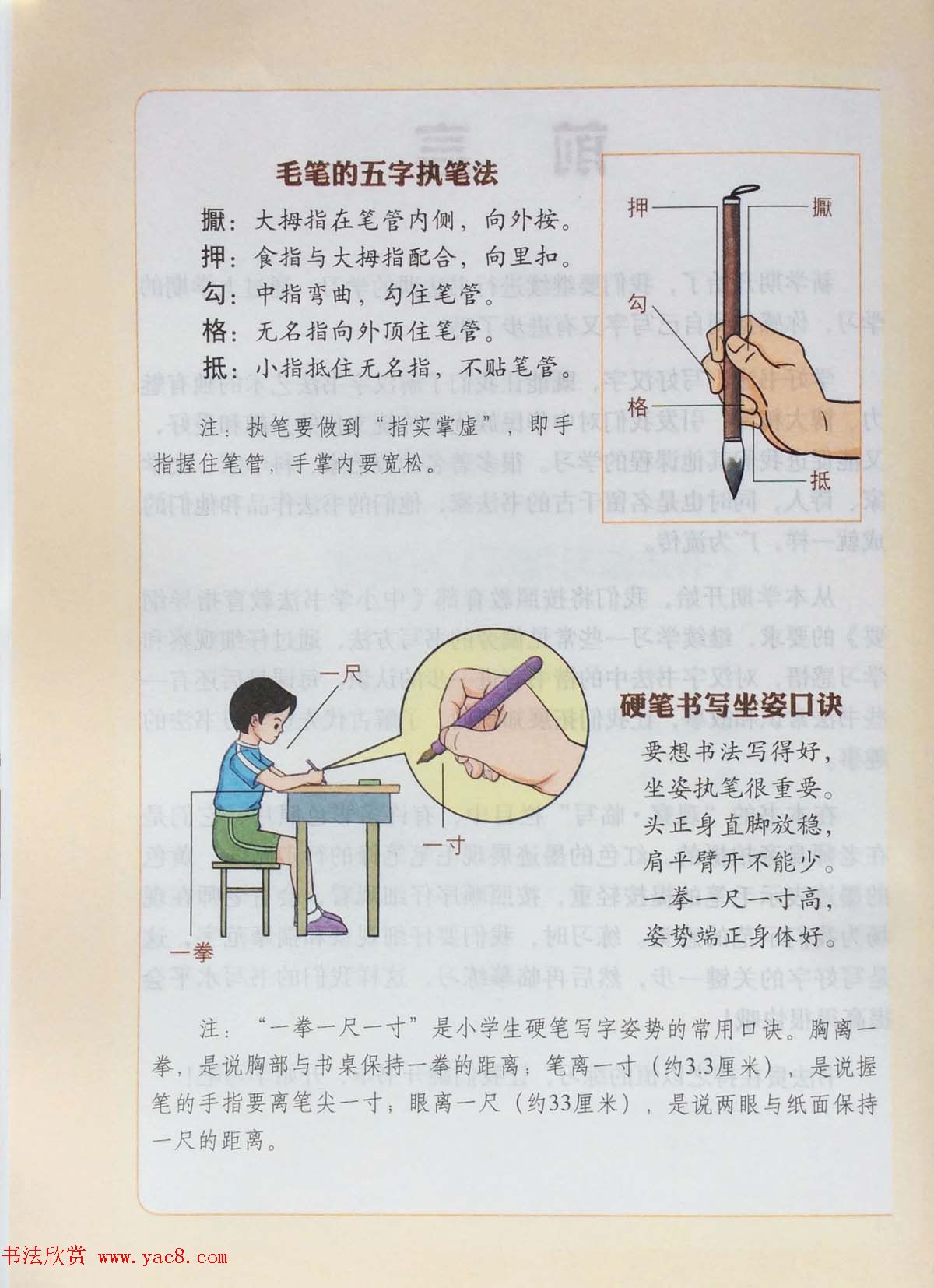 田英章书法教材《书法练习指导五年级上册》