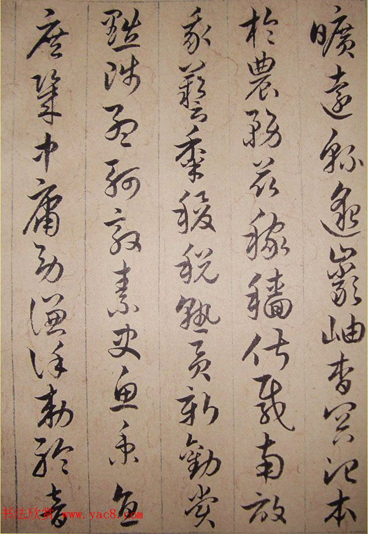 清代理学家陆陇其草书《千字文》