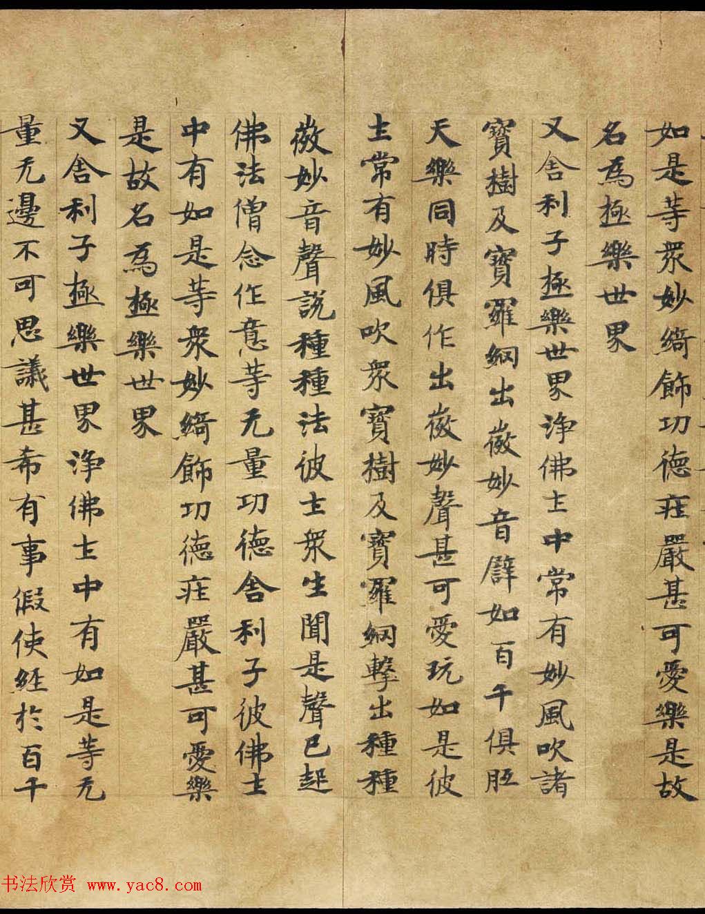 敦煌遗书《称赞净土佛摄受经》