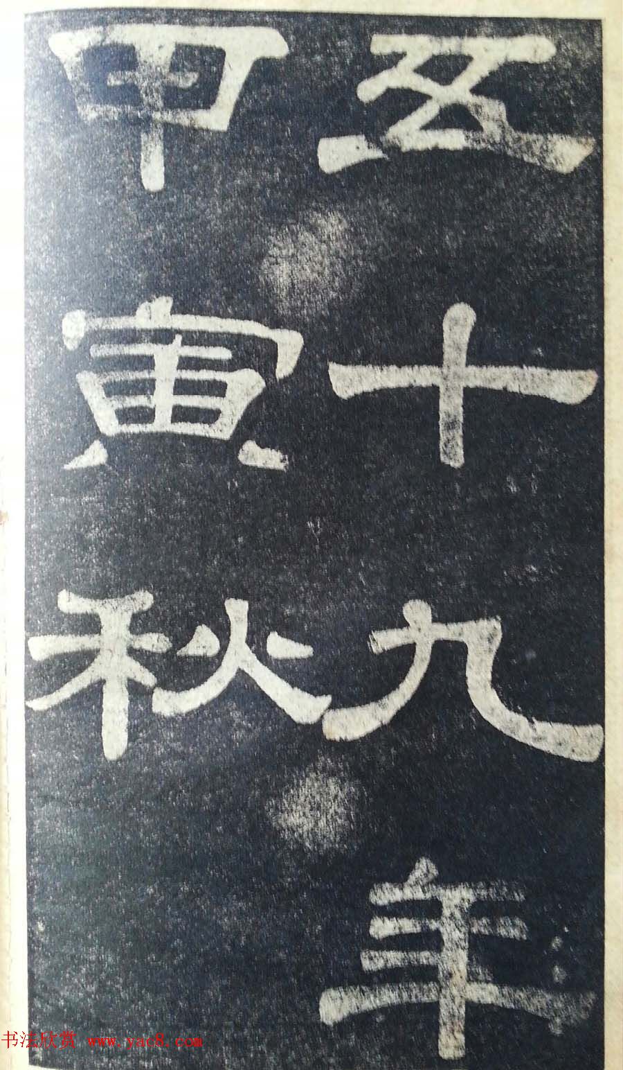 隶书拓本欣赏《桂馥书姜君墓表》