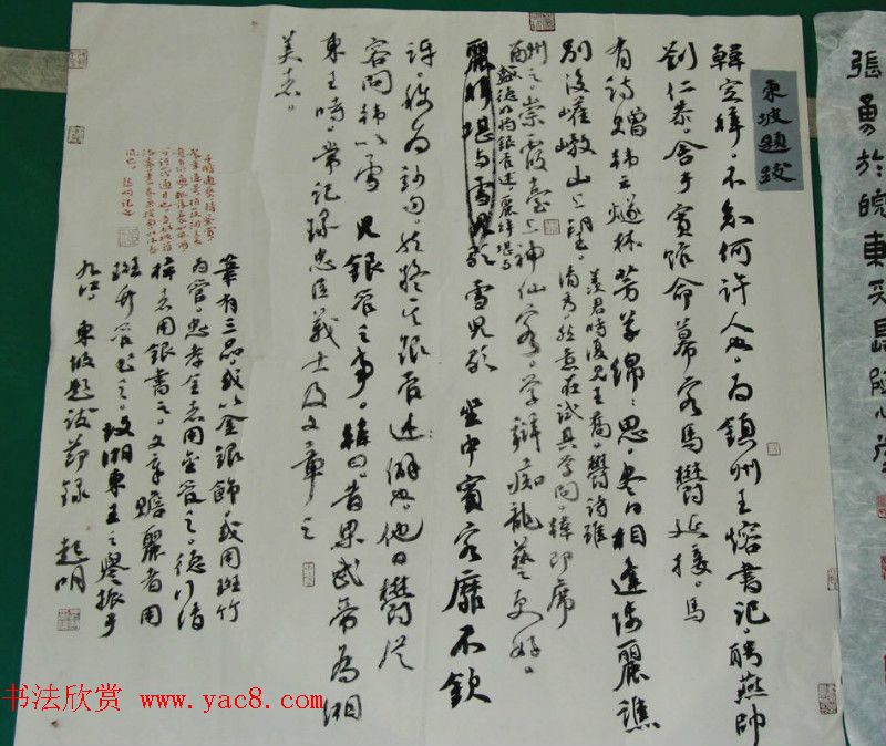 贺州杯全国书法小品展作品欣赏