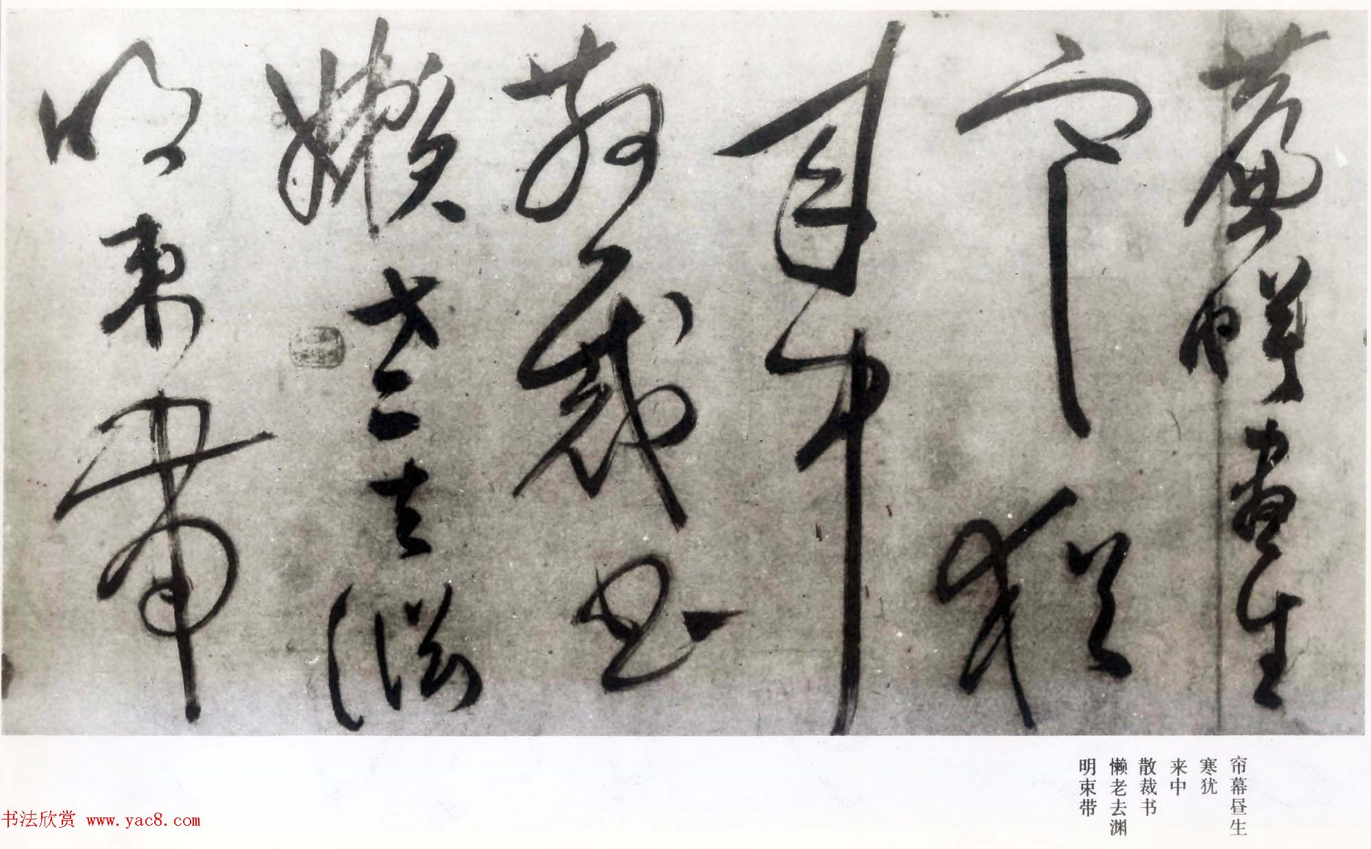 文徵明草书诗卷赏析《七律诗三首》