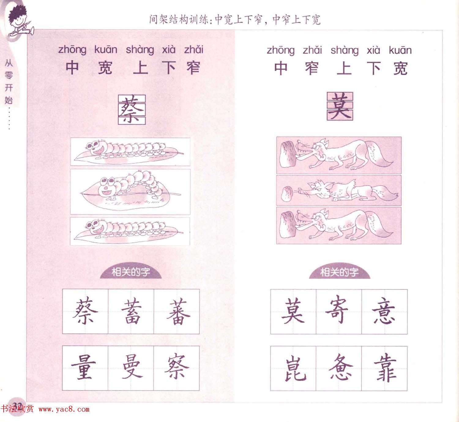 描红练字帖《从零开始学硬笔书法》
