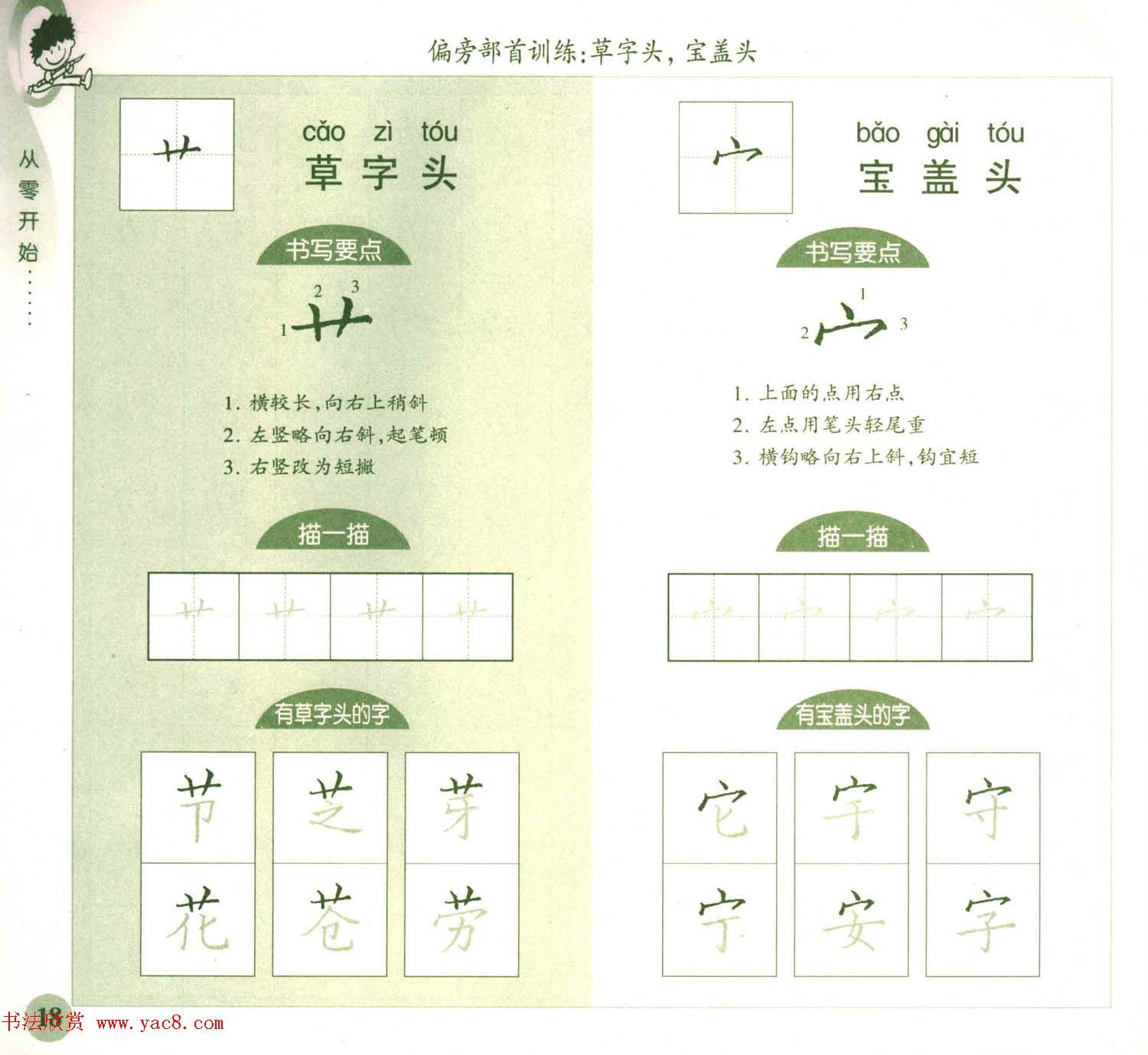 描红练字帖《从零开始学硬笔书法》