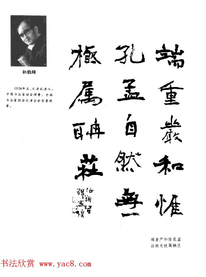 中日书法百家墨迹精华-中国书家作品