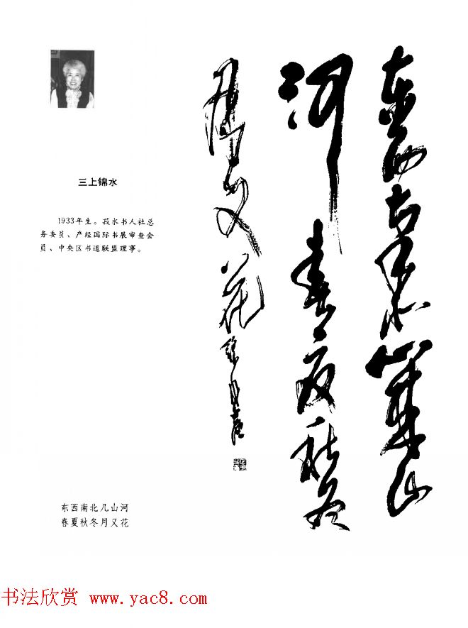 中日书法百家墨迹精华-日本书家作品