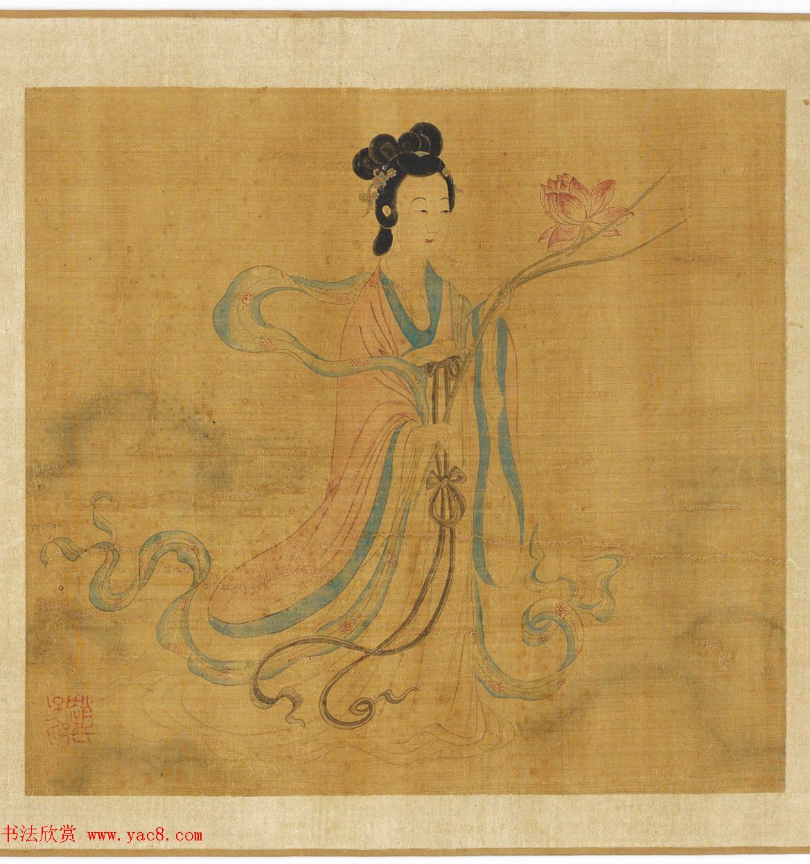 赵孟頫丹青欣赏《赵松雪九歌图》美国弗利尔美术馆藏