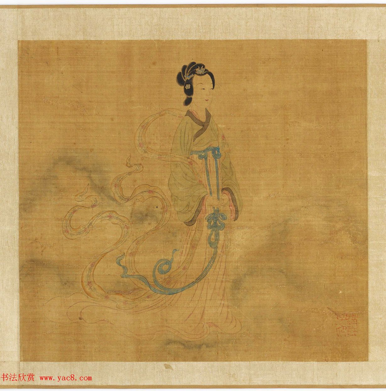 赵孟頫丹青欣赏《赵松雪九歌图》美国弗利尔美术馆藏