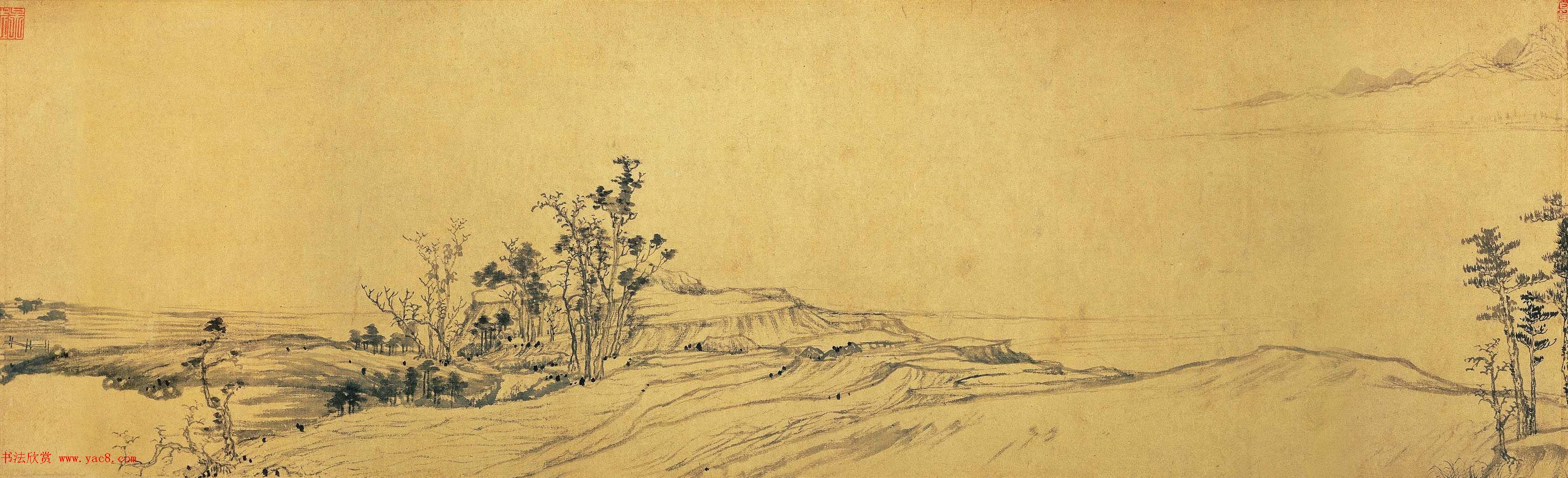 中国十大传世名画之《富春山居图》台北故宫博物院藏 中国十大传世名画之《富春山居图》台北故宫博物院藏