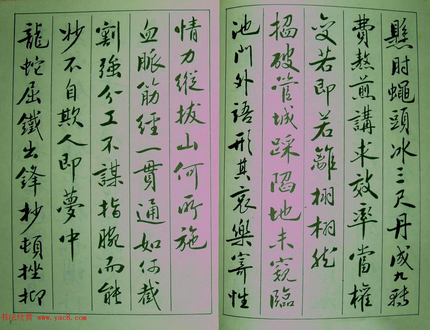 青少年行书范本《廖蕴玉著并书.论书七绝句一百首》