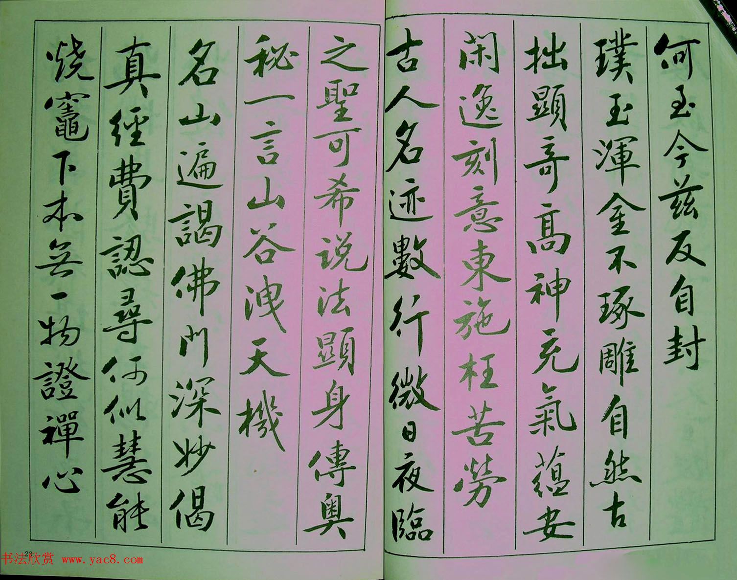 青少年行书范本《廖蕴玉著并书.论书七绝句一百首》