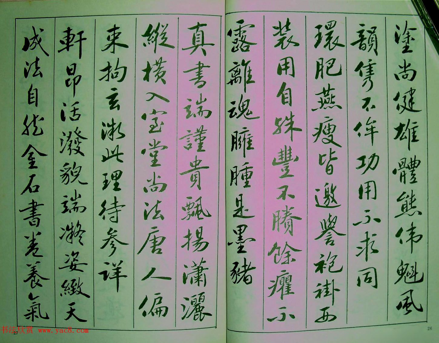 青少年行书范本《廖蕴玉著并书.论书七绝句一百首》